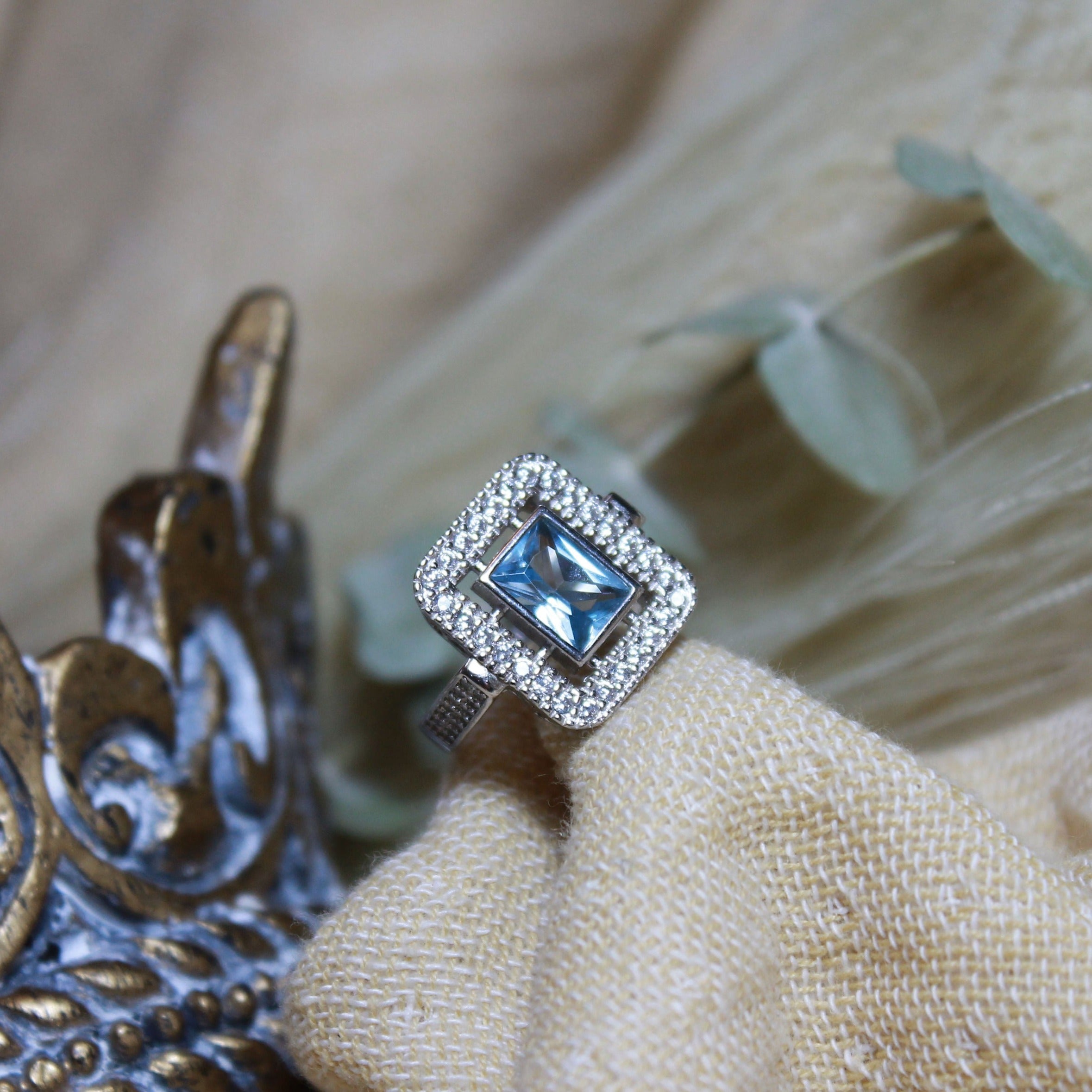 Aguamarina Rectangular